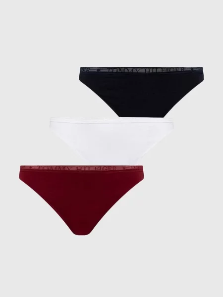 Прашки Tommy Hilfiger 3 броя винено червено