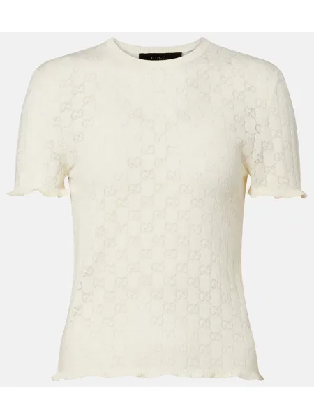 Tricou Gucci alb