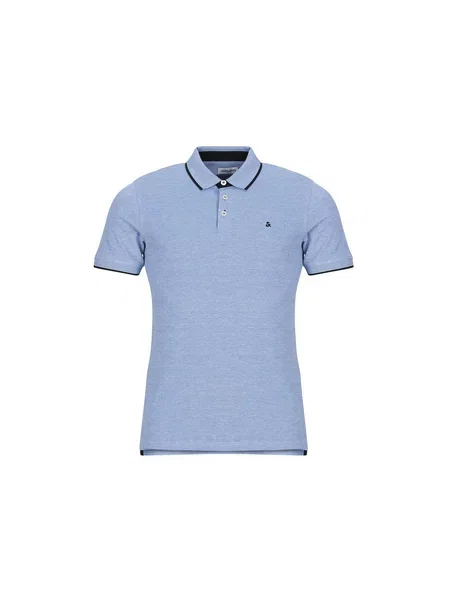 Polo majice kratki rokavi Jack & Jones JJEPAULOS  črna