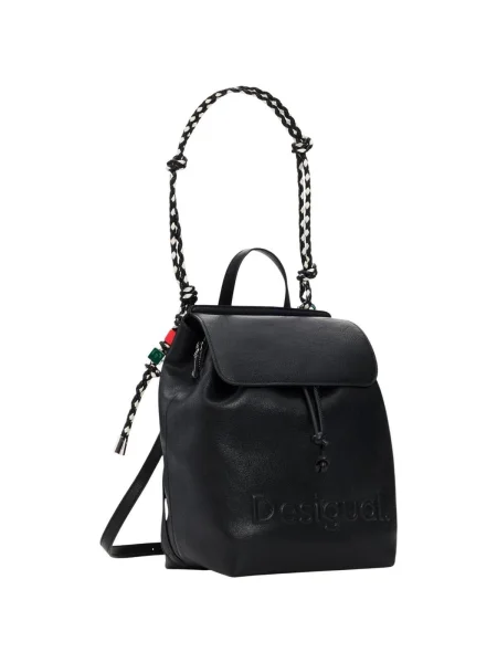 Desigual Batoh Half Logo Luena Mini' čierna
