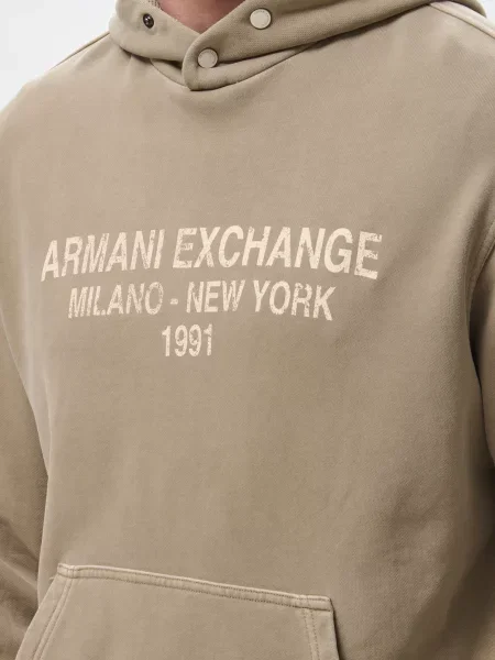 Худі Armani Exchange зелене
