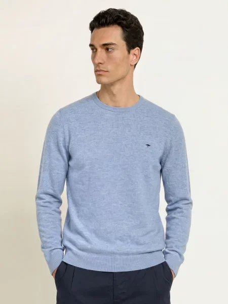 Fynch-Hatton Sweter blau niebieski