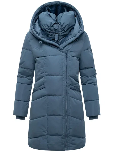 MARIKOO Palton de iarnă Virenaa porumbel albastru
