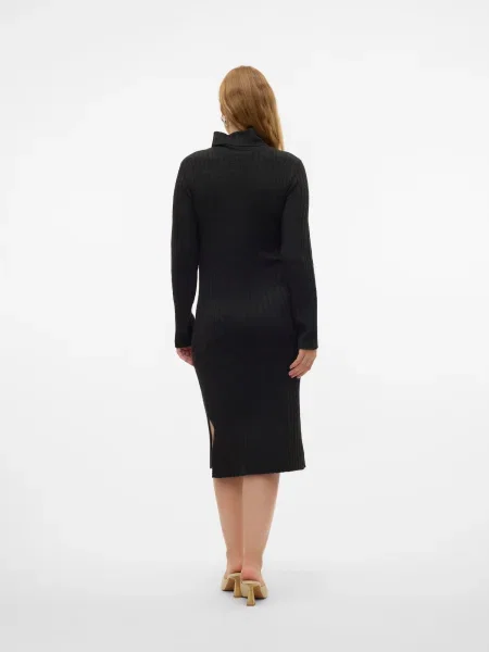 MAMALICIOUS Rochie tricotat MLSuniva' negru