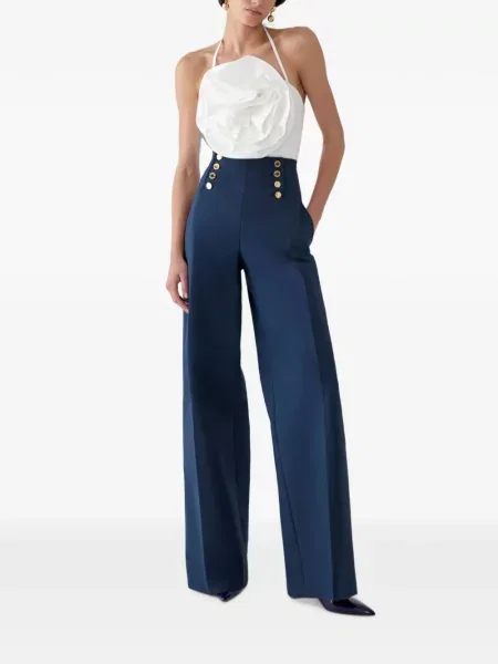 Top Carolina Herrera albastru
