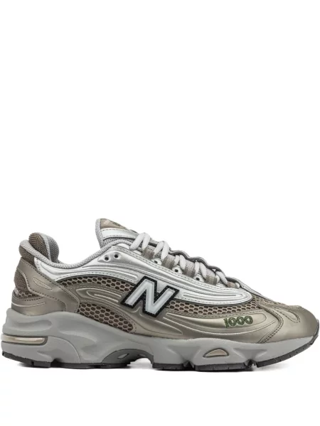 Sneakerși New Balance cu strasuri gri