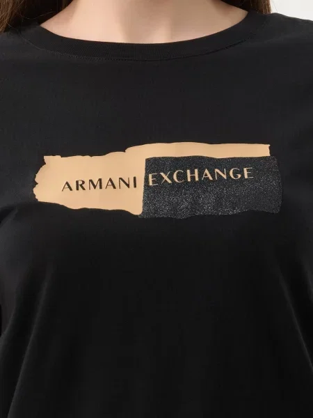 Футболка Armani Exchange чорна