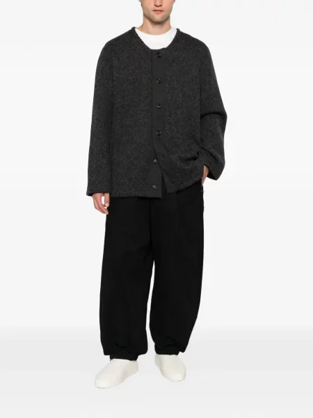 Pantaloni Entire Studios cu cordon negru