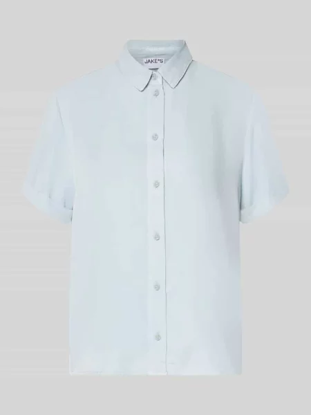 Bluzka koszulowa o kroju regular fit z rękawem o dł. Jake*s Casual