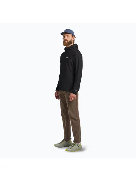 Bluza trekkingowa Jack Wolfskin Prelight Trail Hoody czarna
