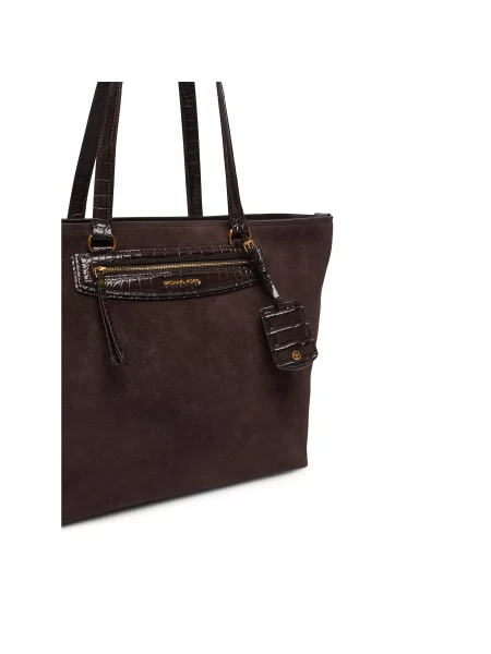 Kabelka MICHAEL Michael Kors Jet Set Travel Tmavě hnědá