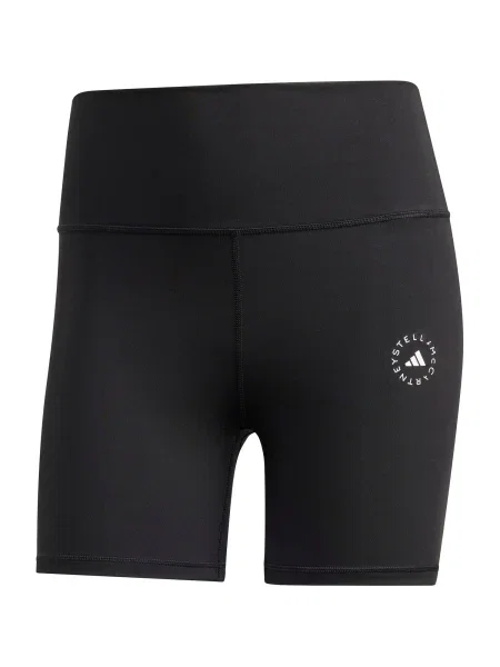 Pantaloni scurți adidas By Stella McCartney Short Yoga Leggings Black XS negru