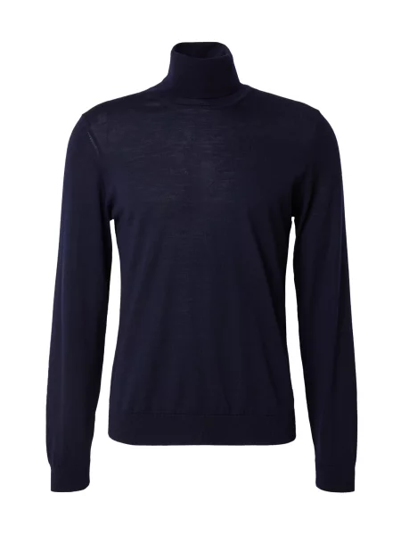 BOSS Pulover Musso-P albastru noapte negru