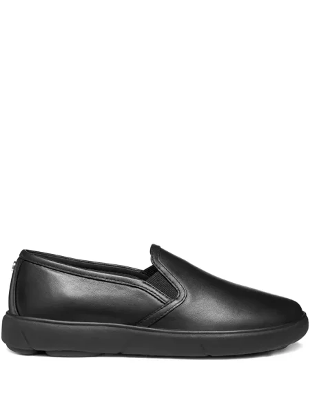 Sneakerși Geox slip-on negru