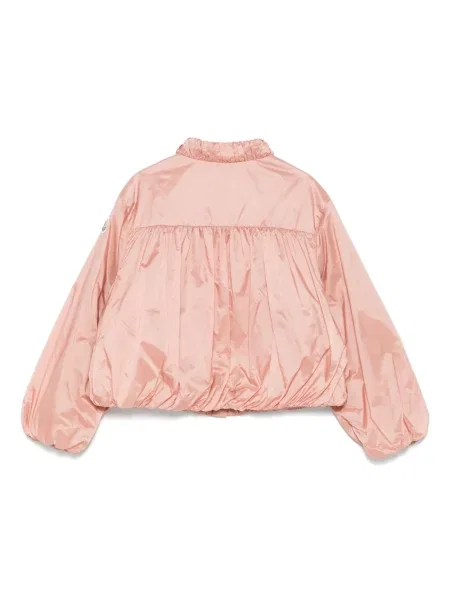 Kurtka bomber dziecięcy Moncler Enfant różowy