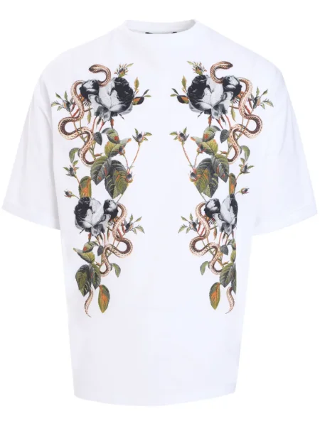 Tricou Roberto Cavalli alb
