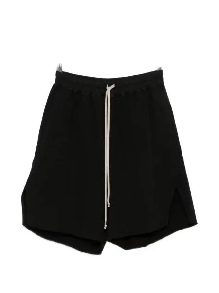 Pantaloni scurți Rick Owens Drkshdw cu cordon negru
