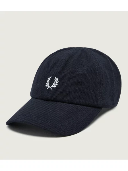 Capac FRED PERRY Pique Classic Cap Navy/ Snow White Universal albastru
