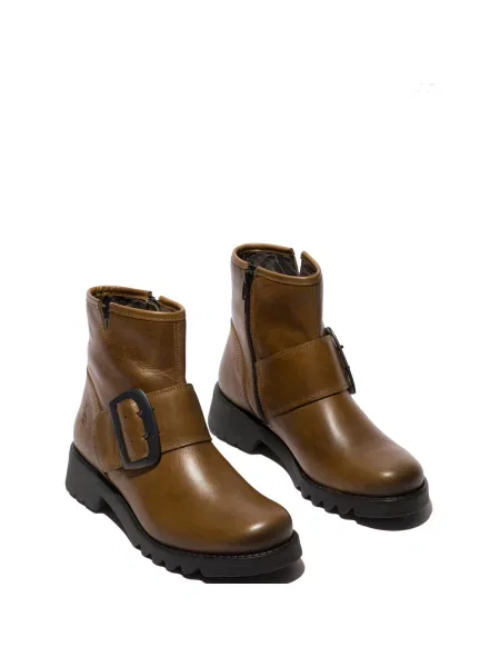 Pantofi Fly London maro