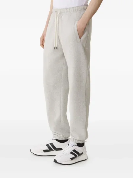 Pantaloni Lanvin cu broderie gri