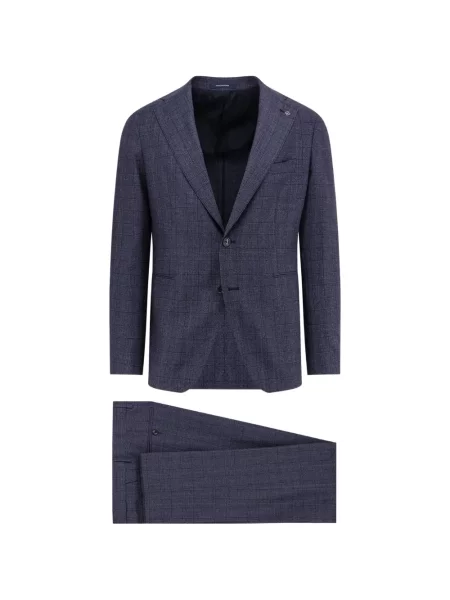 Costum Tagliatore în carouri albastru