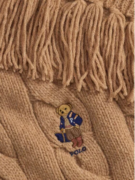 Šal Polo Ralph Lauren smeđa