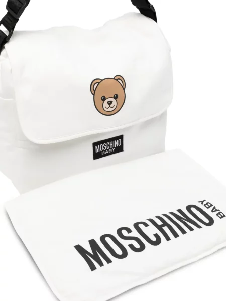 Torba dziecięca Moschino biała