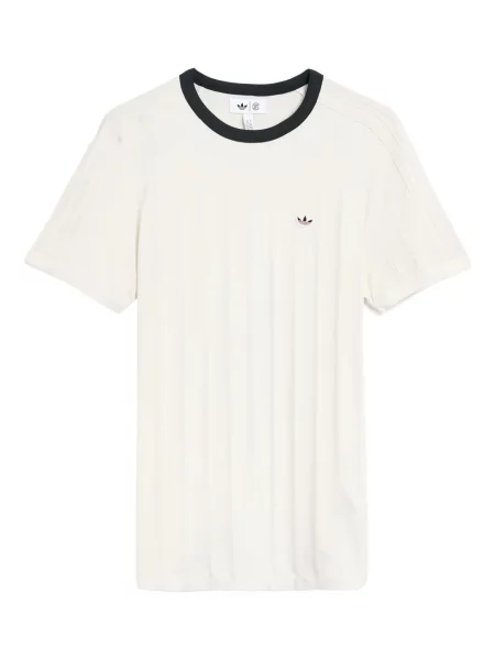 Tricou Adidas cu dungi alb