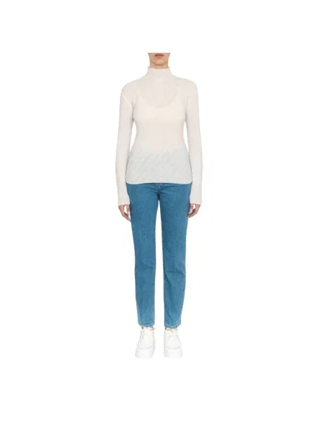 Sweter Emporio Armani biały