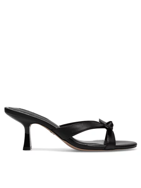 Nine West Klapki czarny