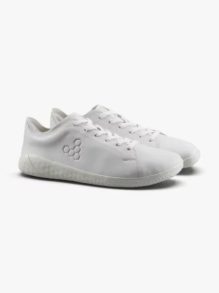 Vivobarefoot sneakersy skórzane GEO COURT IV biały
