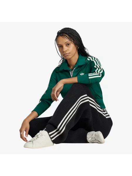 Πλεκτή αθλητικά παντελόνια Adidas Originals μαύρο
