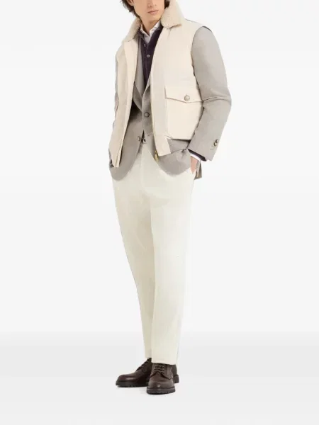 Ceruit botine Brunello Cucinelli maro