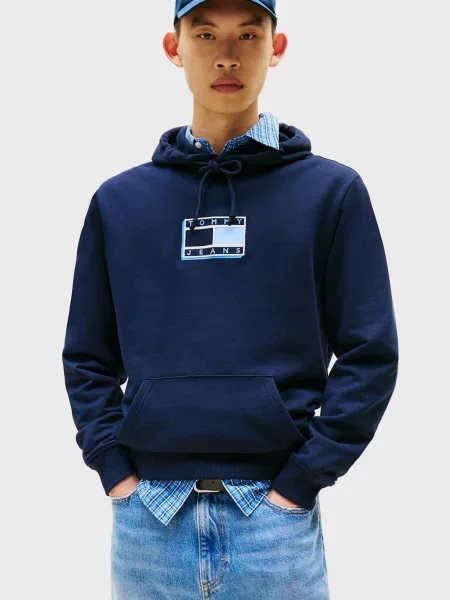 Толстовка Tommy Jeans синя