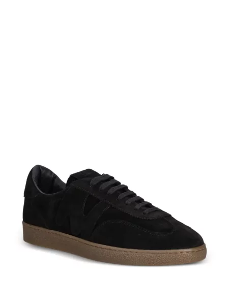 Bőr sneaker Msgm autogrammal fekete