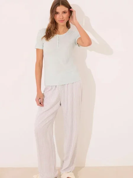 Пижама women'secret дамска зелено