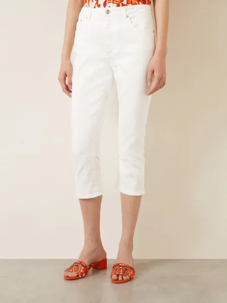 Dolce & Gabbana Jeansy Cropped weiss