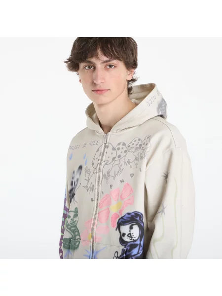 Суитшърт RIPNDIP Goosebumps Zip Hoodie Bone S