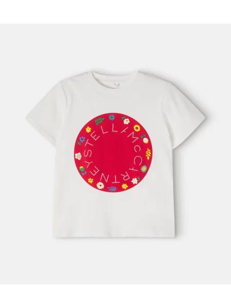 Gyerek póló Stella Mccartney fehér