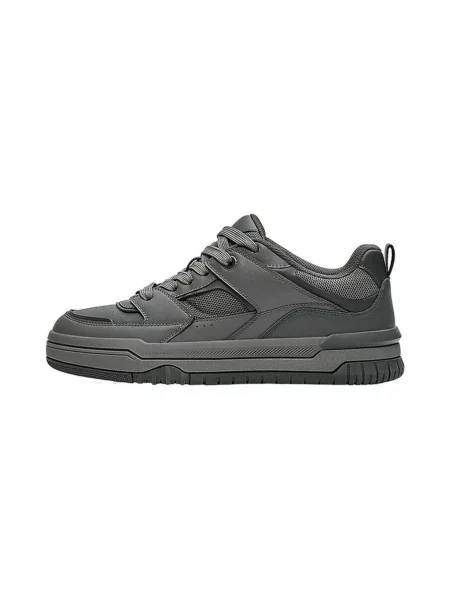 Sneakerși Bershka streetstyle gri