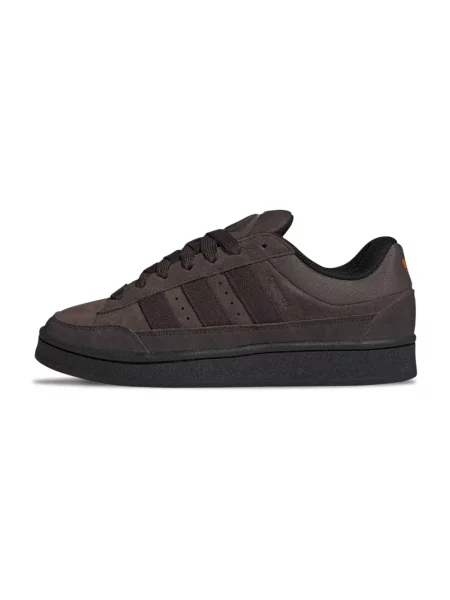 Sneakersy Adidas Campus zamszowe brązowe