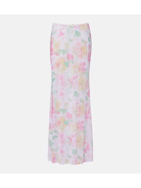 Fusta maxi Bananhot cu model floral