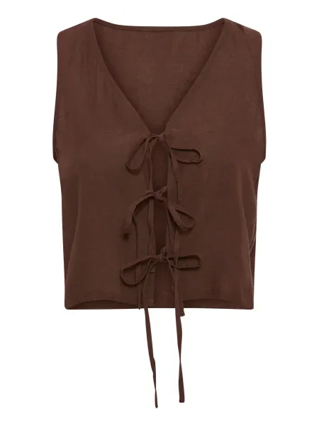 LSCN by LASCANA Bluza temno rjava