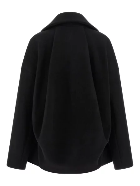 Palton Rick Owens de lână negru