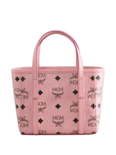 Geantă shopper Mcm roz
