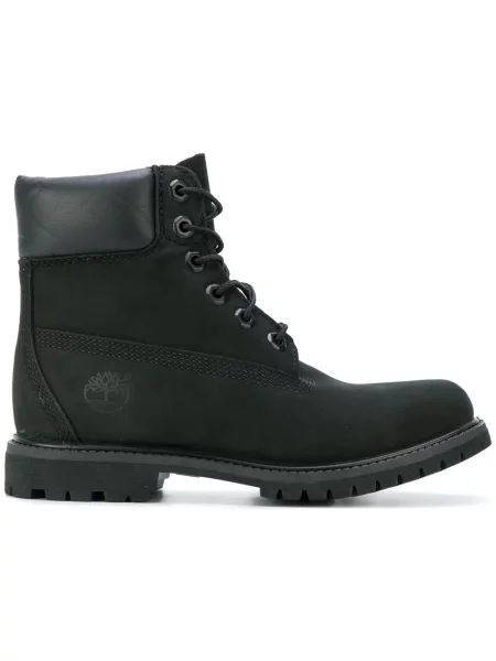Botine Timberland fără toc negru