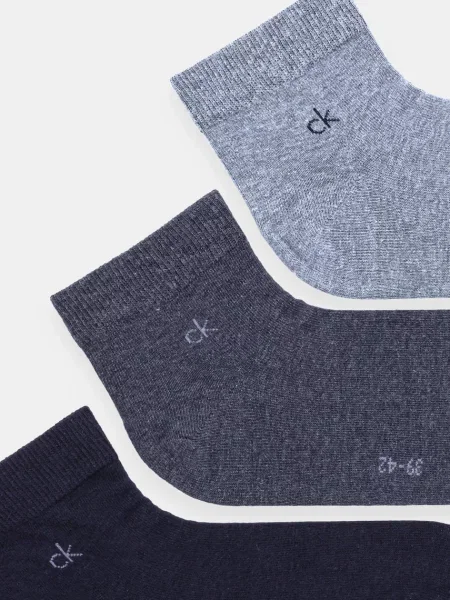 Calvin Klein ponožky pánske s bavlnou modrá
