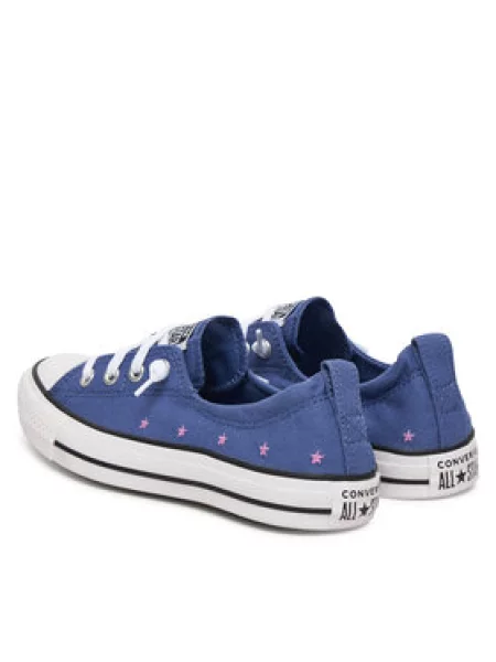 Modne superge Converse Chuck Taylor All Star Shoreline Embroidered Stars modra