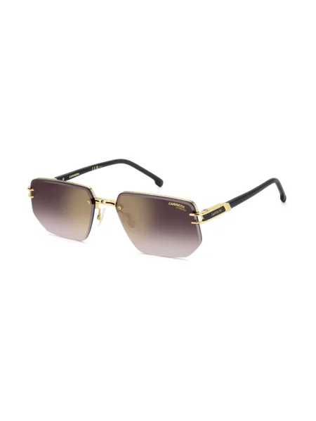 Ochelari de soare Carrera cu imprimeu geometric negru