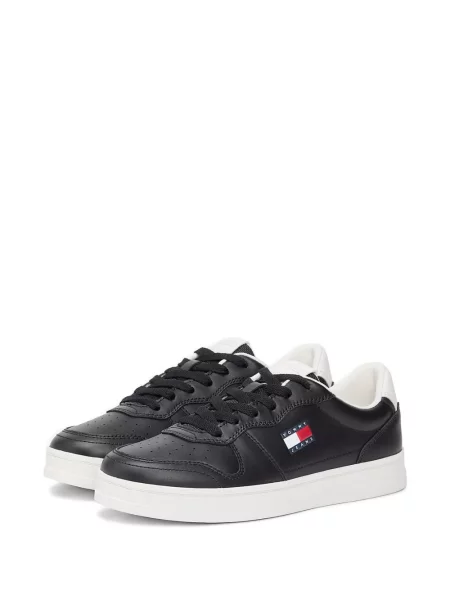 Sneakerși Tommy Hilfiger negru